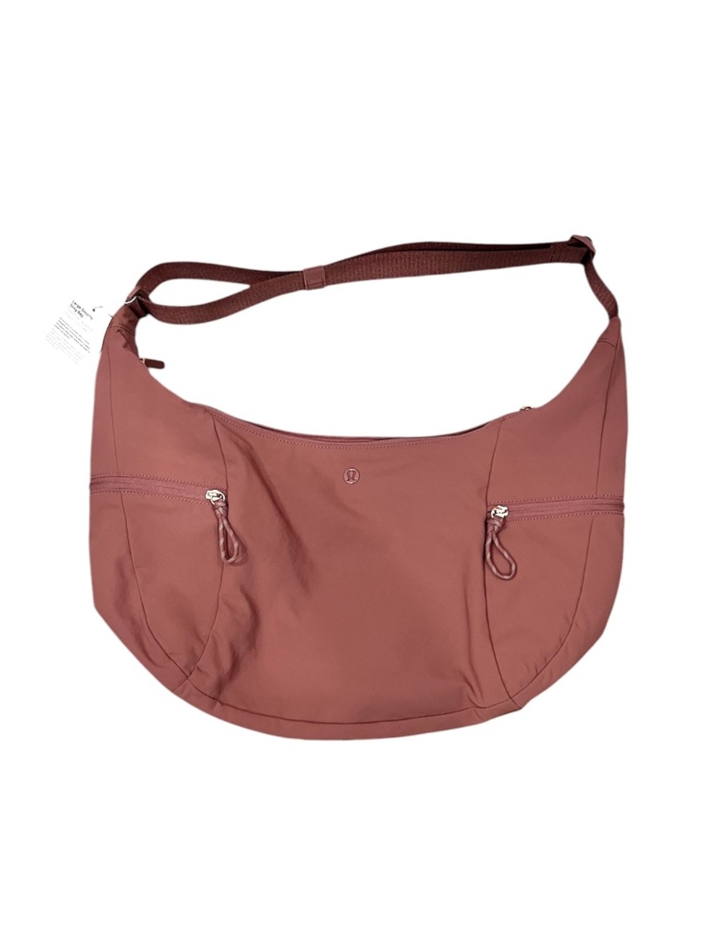 NWT Lululemon Large Slouchy Sling Hobo Crossbody Bag 13L in Dusk Dusty Rose Gold - Picture 6 of 8